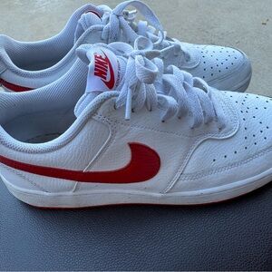 Nike White Mesh Sneakers